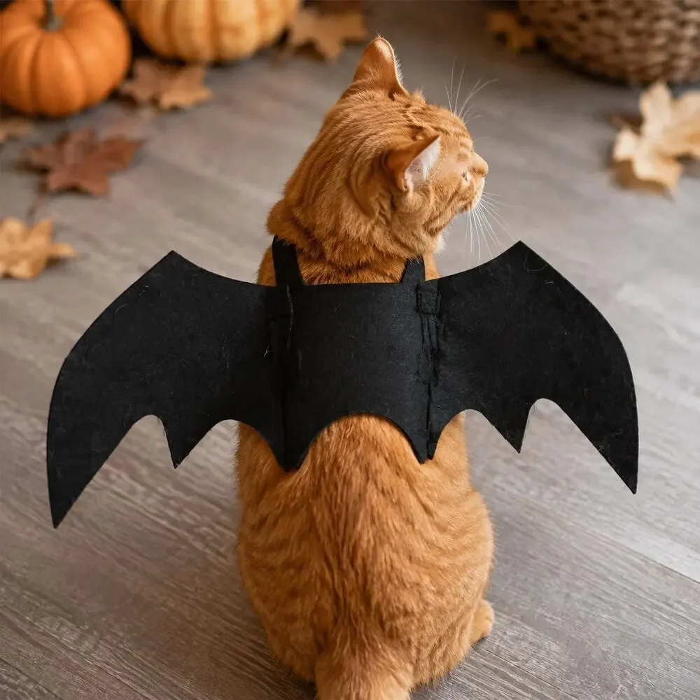 Bat Wings Pet Costume Adjustable – New in Package Halloween